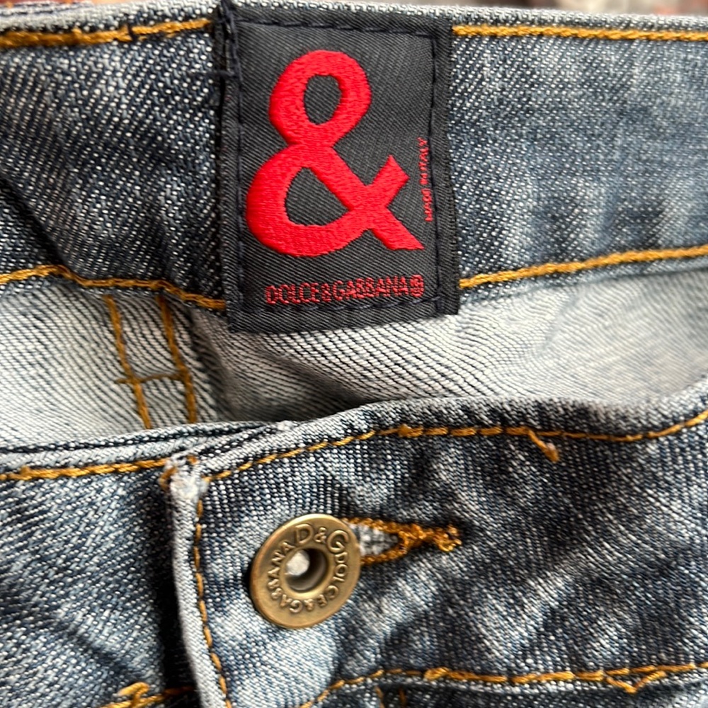 Dolce & Gabbana vintage lowrise jeans AUNTHENTIC